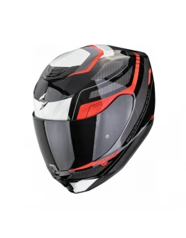 Cască integrală SCORPION EXO-391 LEO - Negru/Rosu