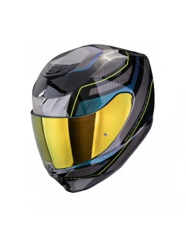 Cască integrală SCORPION EXO-391 LEO - Negru/Gri/Albastru