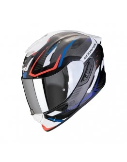 Casca integrala SCORPION EXO-1400 EVO II AIR ACCORD - Negru,Albastru,Alb