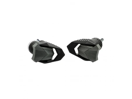 Frame sliders PUIG R19 black with grey rubber