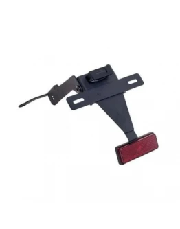 Suport numar ajustabil PUIG 6092N Negru YAMAHA TMAX 12-16 YAMAHA TMAX 12-16
