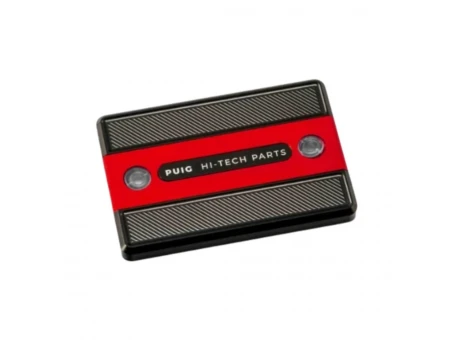 Brake tank cover PUIG Rosu
