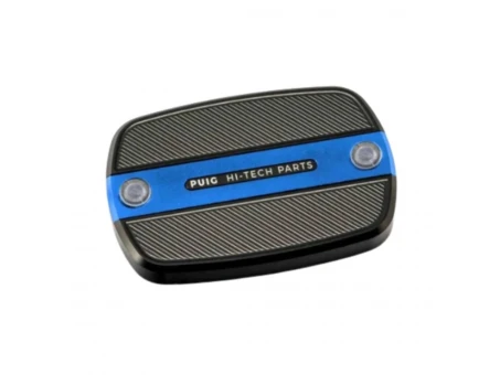 Brake / clutch tank cover PUIG Albastru
