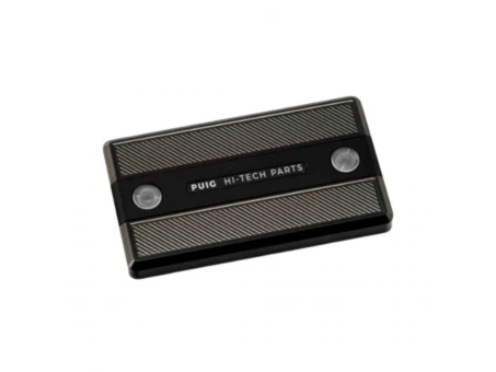 Brake tank cover PUIG Negru
