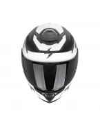 Cască moto integrală SCORPION EXO-GT SP Air Tornado - Negru mat/Argintiu | 150-507-159