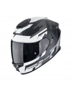 Cască moto integrală SCORPION EXO-GT SP Air Tornado - Negru mat/Argintiu | 150-507-159