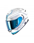 Cască integrală touring Scorpion EXO-GT SP Air Arten - Alb/Albastru | 150-533-74