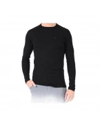 Bluza Barbati Termoactiva Woolona Remus 100% Lana Merino - Negru