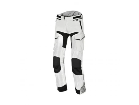Pantaloni de vara textil MACNA VERSYLE - gri deschis