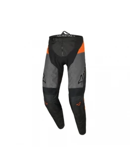 Pantaloni motocross Macna Backyard1 - Negru/Gri/Portocaliu