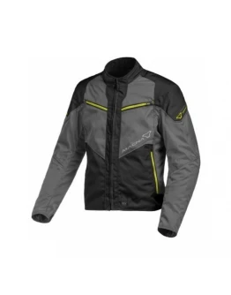 Geaca textil impermeabila MACNA SOLUTE -  Negru,Gri,galben