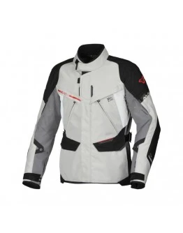 Geaca textil impermeabila touring/adventure MACNA MUNDIAL - Gri,Negru,rosu
