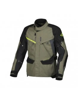 Geaca textil impermeabila touring/adventure MACNA MUNDIAL - Verde,negru