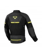 Geacă de vară textil damă MACNA ORCANO Night Eye 2.0 - Negru/Gri/Galben | 1653297117