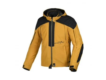 Geaca textil impermeabila MACNA TERRITOR - galben/negru