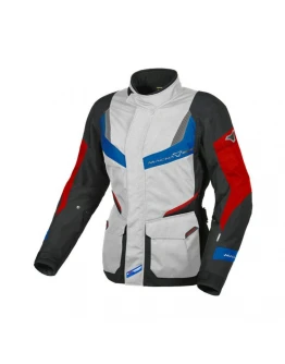 Geaca impermeabila touring de dama MACNA RANCHER WOMAN - Gri,Albastru