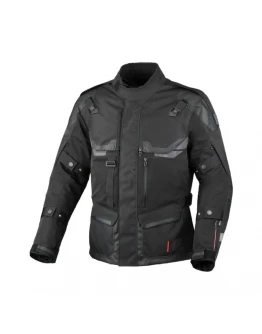 Geacă textil impermeabilă touring/adventure MACNA TOUROS - Negru