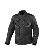 Geacă textil impermeabilă touring/adventure MACNA TOUROS - Negru | 1653343101