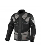 Geacă textil impermeabilă touring/adventure MACNA TOUROS - Maro/Negru | 1653343718
