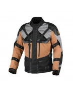 Geacă textil impermeabilă touring/adventure MACNA TOUROS - Maro/Gri/Negru | 1653343871