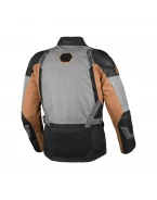 Geacă textil impermeabilă touring/adventure MACNA TOUROS - Maro/Gri/Negru | 1653343871