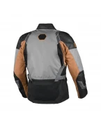 Geacă textil impermeabilă touring/adventure MACNA TOUROS - Maro/Gri/Negru | 1653343871