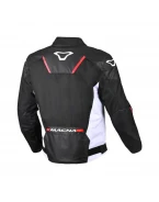 Geaca textil impermeabila MACNA TAZAR 2.0 - Negru/Rosu | 1653344123