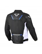 Geaca textil impermeabila MACNA TAZAR 2.0 - Negru/Albastru | 1653344125