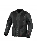 Geacă textil impermeabilă touring/adventure MACNA Air Hybrid 2.0 - Negru | 1653621101