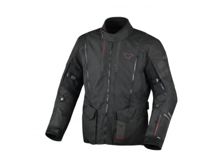 Geacă textil impermeabilă touring/adventure MACNA Air Hybrid 2.0 - Negru | 1653621101