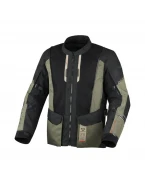 Geacă textil impermeabilă touring/adventure MACNA Air Hybrid 2.0 - Verde/Negru | 1653621417
