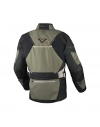 Geacă textil impermeabilă touring/adventure MACNA Air Hybrid 2.0 - Verde/Negru | 1653621417