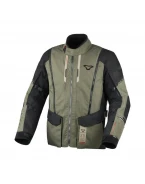 Geacă textil impermeabilă touring/adventure MACNA Air Hybrid 2.0 - Verde/Negru | 1653621417