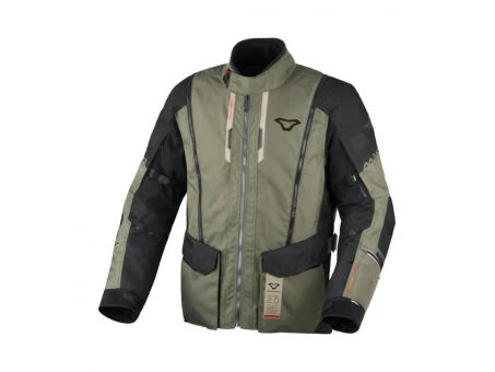 Geacă textil impermeabilă touring/adventure MACNA Air Hybrid 2.0 - Verde/Negru | 1653621417