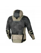 Geaca textil sport/touring impermeabila MACNA REBELITE - Negru/Camo/Maro | 1653624187