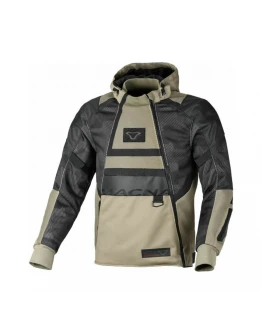Geaca textil sport/touring impermeabila MACNA REBELITE - Negru/Camo/Maro