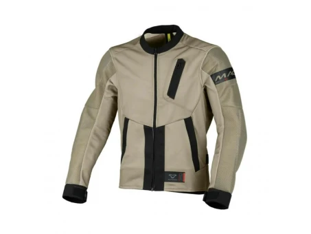 Geacă textil de vară MACNA TORIDO - Taupe/Negru | 1653625170