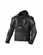 Geacă textil impermeabilă touring/adventure MACNA TRYTON - Negru | 1653678101