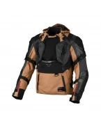 Geacă textil impermeabilă touring/adventure MACNA TRYTON - Maro/Negru | 1653678710