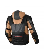 Geacă textil impermeabilă touring/adventure MACNA TRYTON - Maro/Negru | 1653678710