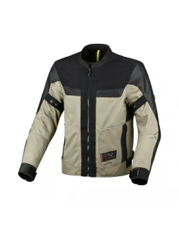 Geaca Moto de Vara Impermeabila MACNA EMPIRE 2.0 - Taupe/Negru	