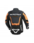 Geaca enduro/adventure MACNA LANDMARK - Negru/Gri/Portocaliu