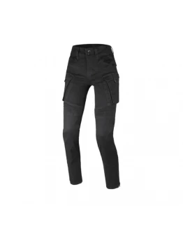 Blugi moto damă MACNA DUPLAN - Negru
