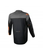 Tricou cross-enduro MACNA BACKYARD-1 - Negru/Gri/Portocaliu