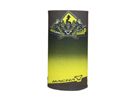 Bandana MACNA SUMMER TUBE - Galben fluo/Negru | 1657022871