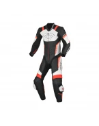 Combinezon piele Copii1 piesa MACNA VARSHALL JUNIOR - Negru/Alb/Rosu | 1664253123