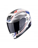 Casca integrala Scorpion EXO-520 EVO AIR Lena - Alb/Albastru/Rosu | 172-499-126
