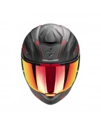 Cască integrală SCORPION EXO-530 AIR SLOPE - Negru mat/Rosu | 173-530-24