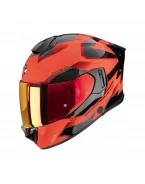 Cască integrală SCORPION EXO-530 AIR CLIP - Rosu/Negru | 173-531-384