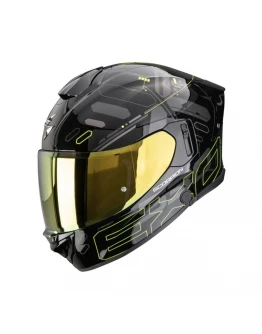 Cască moto integrală SCORPION EXO-530 Air Fond - Negru/Galben fluo